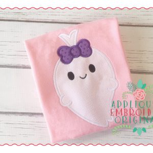 015 Ghost Baby Girl Applique Design