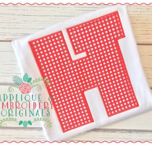 001 HT Hewitt Trussville Square Logo Applique Design