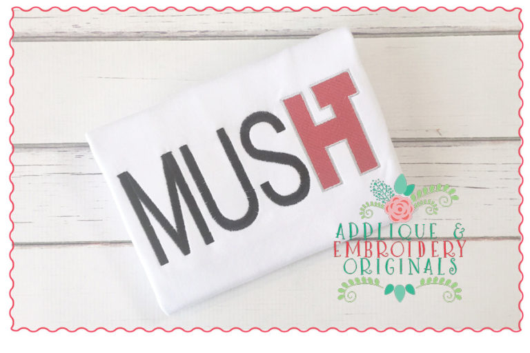 003 MUSHT Trussville Logo Filled Embroidery Design