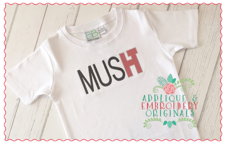003 MUSHT Trussville Logo Filled Embroidery Design - Image 2