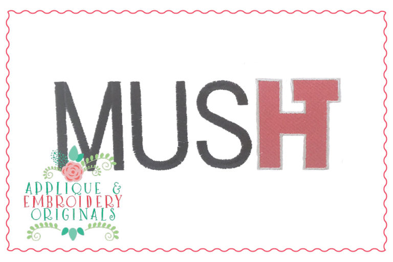 003 MUSHT Trussville Logo Filled Embroidery Design - Image 3