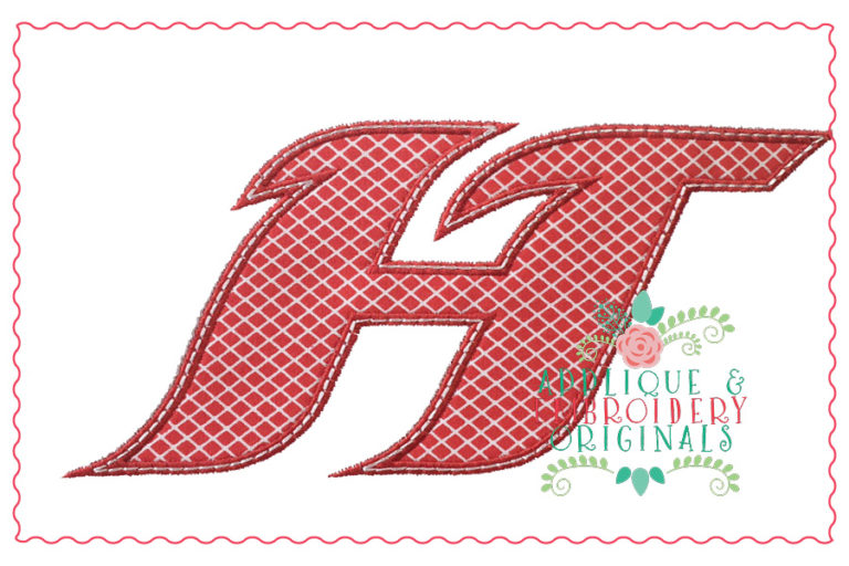 005 Hewitt Trussville HT Logo Applique Design