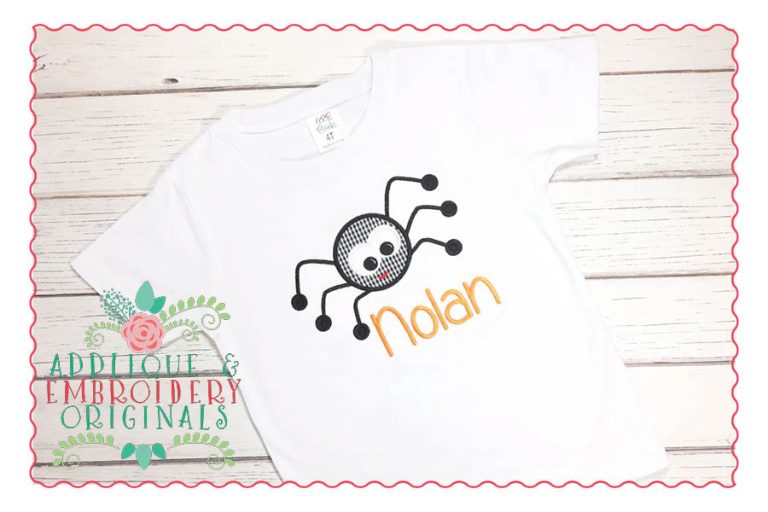 027 Spider Boy Applique Design - Image 2