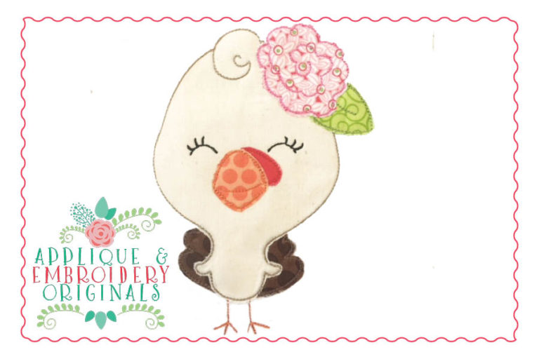049 Come For Dinner Turkey Applique Design - Image 2