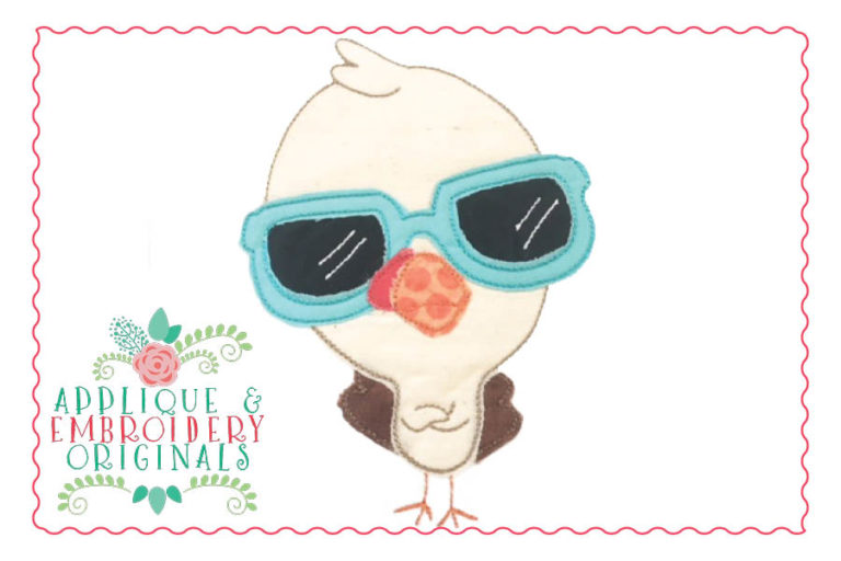 052 Come For Dinner Turkey Applique Design