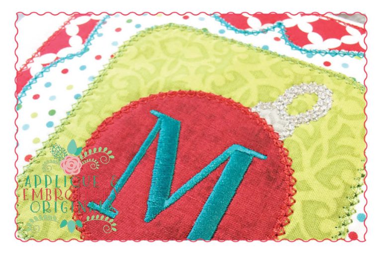 098 Framed Ornament Applique Design - Image 3