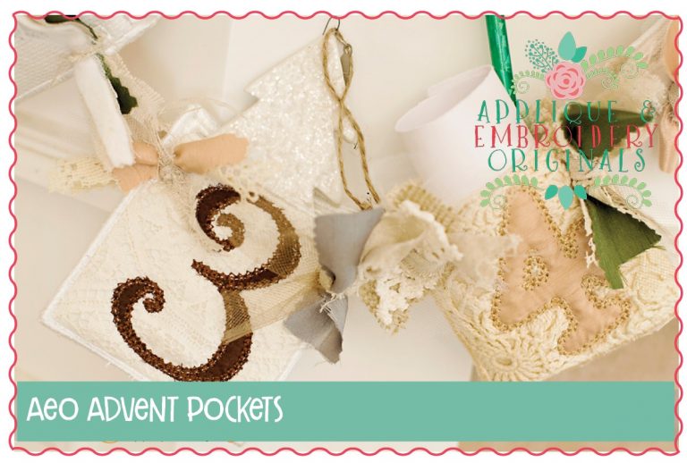 1008 Christmas Advent Calendar In-The-Hoop Applique Design - Image 5