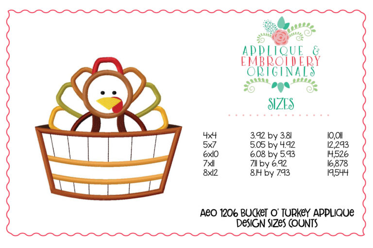 1206 Bucket O' Turkey Design - Image 4