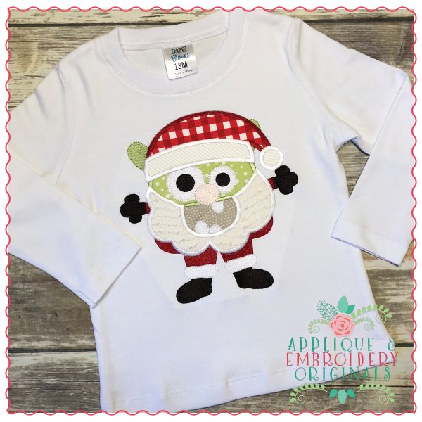 1275 Monster Santa Applique Design - Image 3