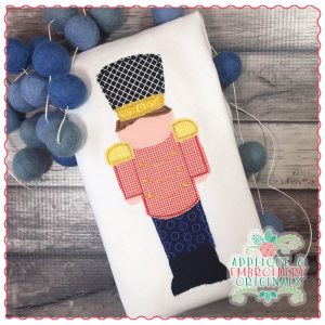 1346 Nutcracker Soldier Simple Stitch Applique Design