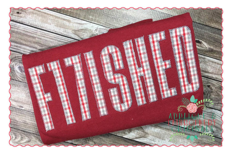 1446 F17ISHED ZZ Applique Design