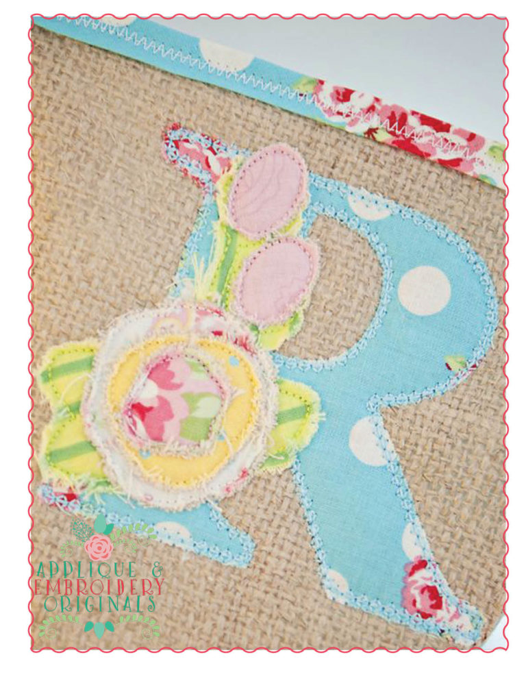 212 Rosey Alpha Monogram Applique Font - Image 5