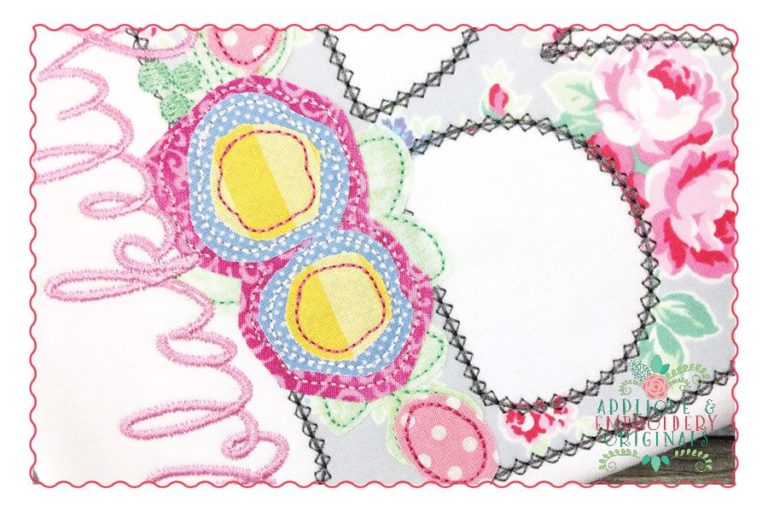 212 Rosey Alpha Monogram Applique Font - Image 2