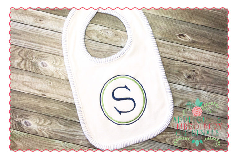 233 Carson Embroidery Font Circle