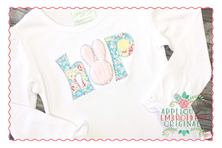 244 HOP ZZ Zig Zag and Blanket Simple Stitch Applique Design - Image 3
