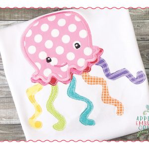 399 Jellyfish Applique Design