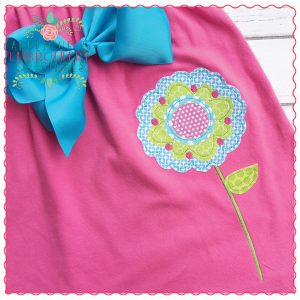 562 Funky Flower Two Applique Design