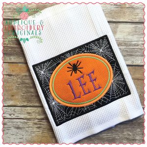 600 Spider Frame Applique Design