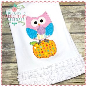 617 Candy Owl Applique Design