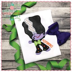 637 Bride Frankenstein Applique Font