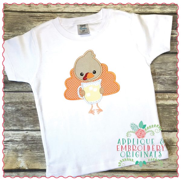 741 Turkey Lemonade Applique Design - Image 3