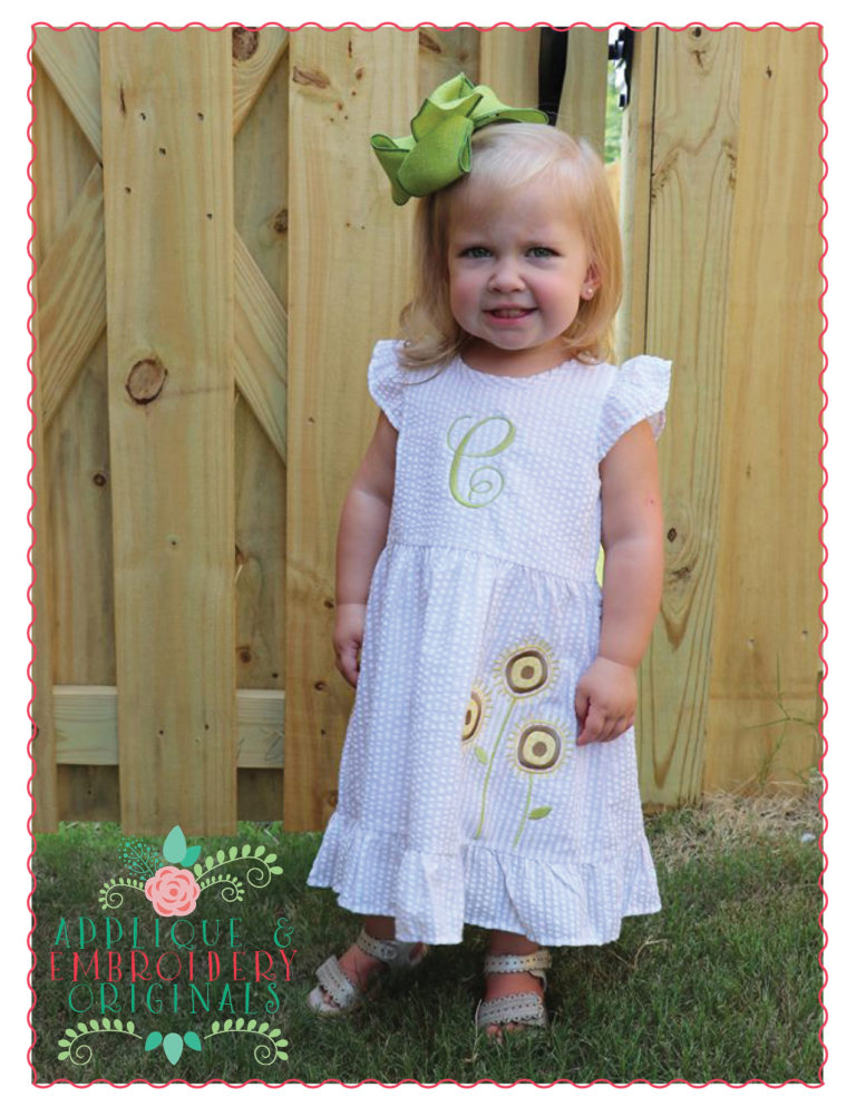 541 Dandy Dandelions Flower Applique Design - Image 4