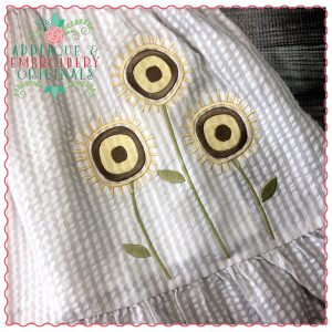 541 Dandy Dandelions Flower Applique Design