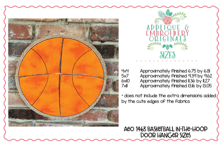 1463 Basketball Door Hanger - Image 4