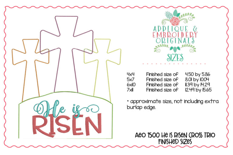 1500 He is Risen Cross Trio Door Hanger - Image 8