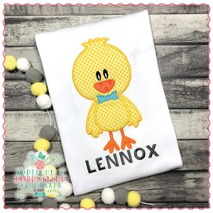 1568 Mr. Spring Chick Applique Design