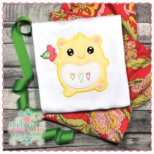 1477 Flower Monster Applique Design