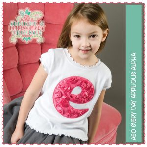 1646 Every Day Applique Alpha Font