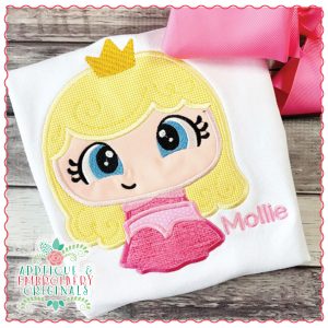 1695 Sleeping Princess Applique Design