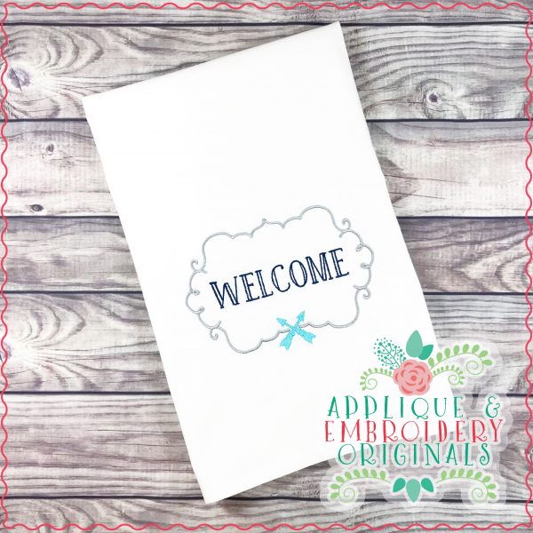 1794 Crossed Arrows Monogram Frame Design - Image 3