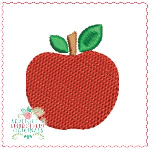 1876 Apple Mini Embroidery Design