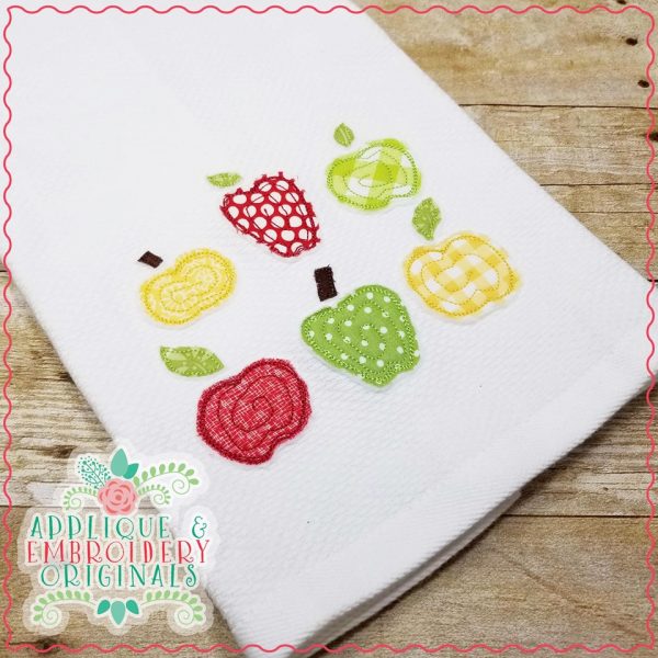 1901 Quilted Apple Applique Design - Image 2
