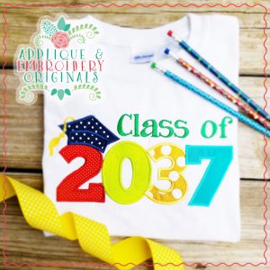 1959 Class of 2037 Applique Design