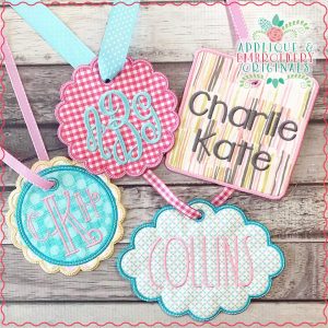 1978 Tag Set One Applique Design