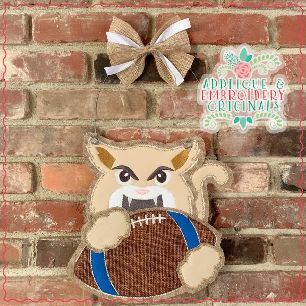1980 Cat Football Door Hanger - Image 2