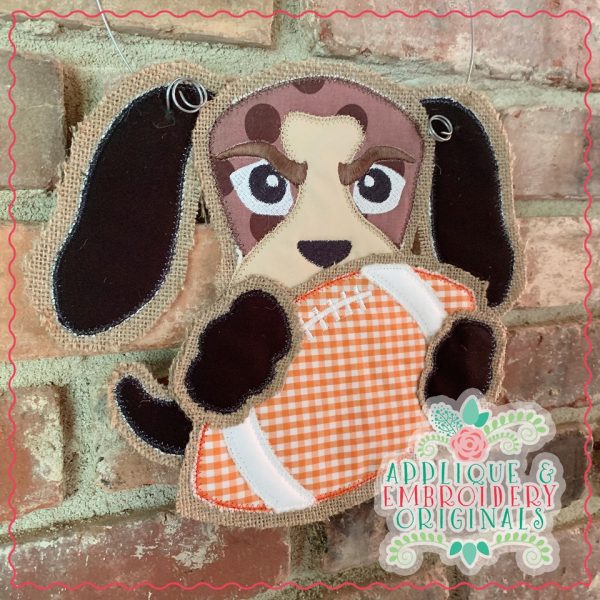 1981 Hound Dog Football Door Hanger - Image 2