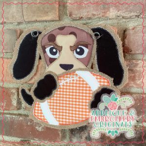 1981 Hound Dog Football Door Hanger