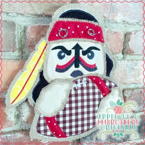 2005 Seminole Native American Football Door Hanger - Image 3