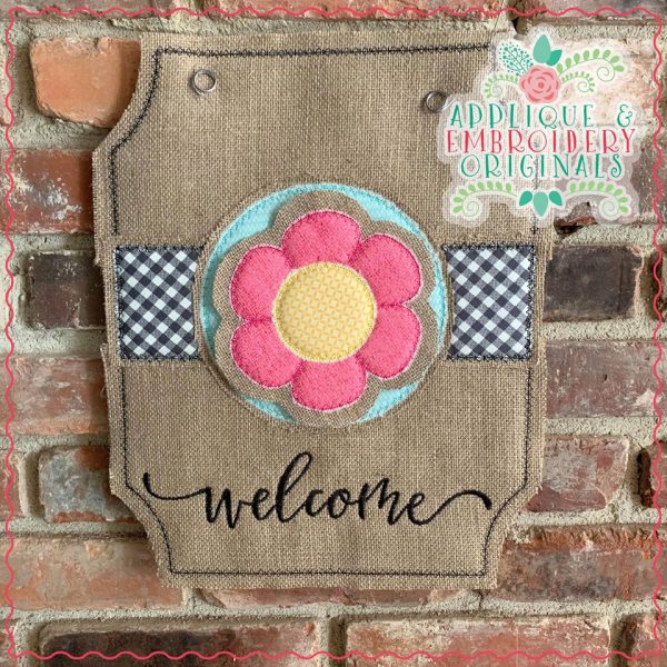 2054 Welcome Interchangeable Door Hanger - Image 2