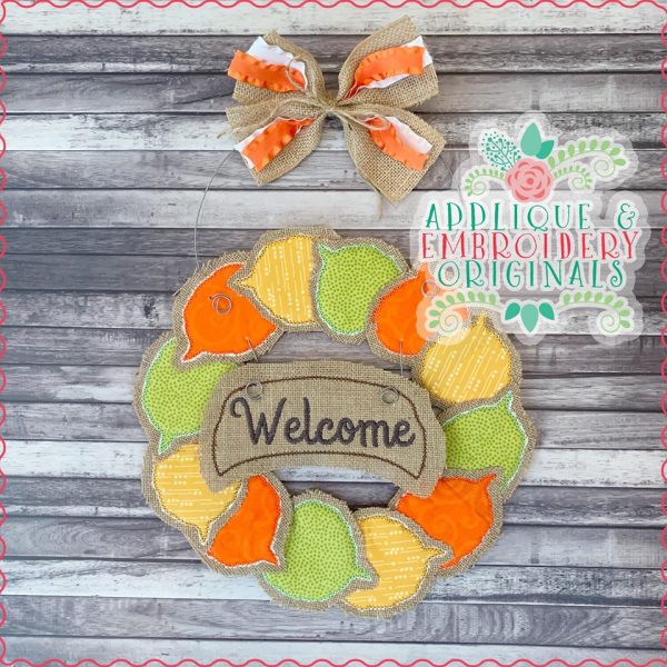 2010 Fall Leaves Door Hanger Design - Image 3