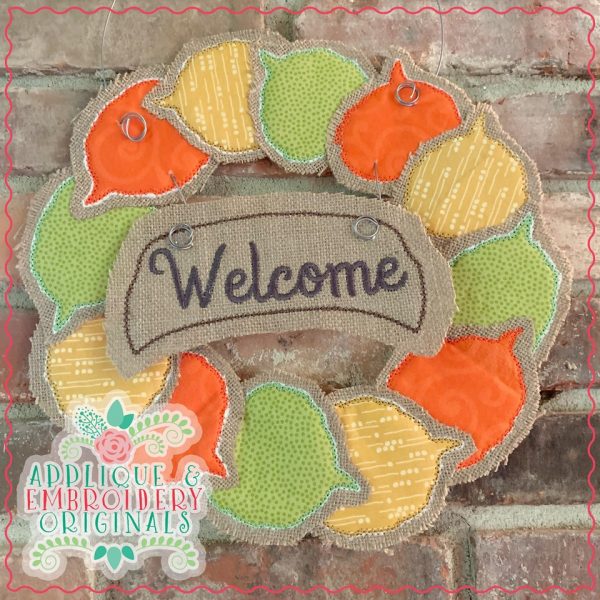 2010 Fall Leaves Door Hanger Design - Image 5
