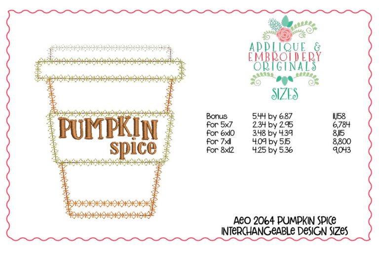 2064 Pumpkin Spice Interchangeable Tab Design - Image 4
