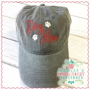 2041 Dog Mom Embroidery Design