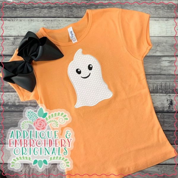 2072 Ghost Simple Applique Design - Image 2