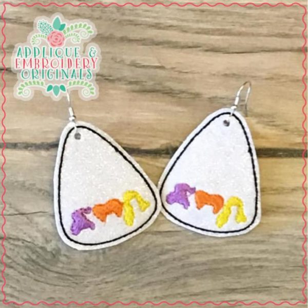 2085 Halloween Earring Set In-The-Hoop Design - Image 4