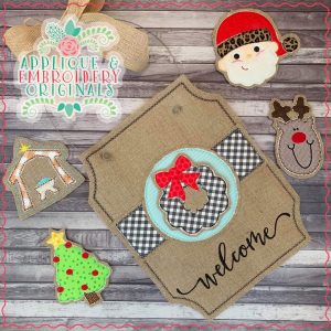 2091 Christmas Interchangeable Tab Design SET